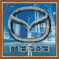 Набор для вышивания бисером АБРИС АРТ "Mazda"
